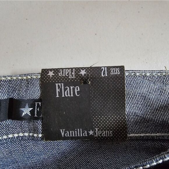 Vanilla Star Jeans women's 12 flare NWT - Picture 8 of 8